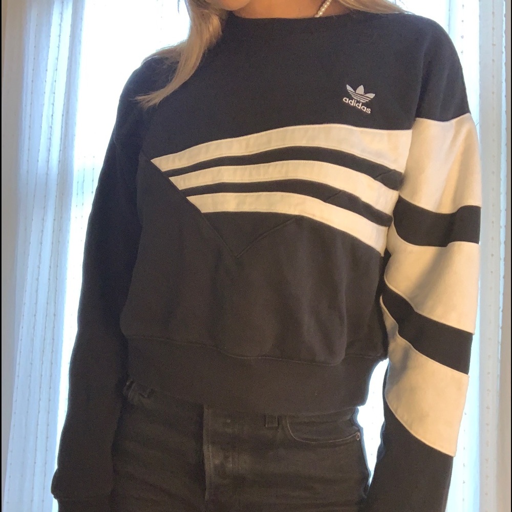 Adidas Crop Sweatshirt